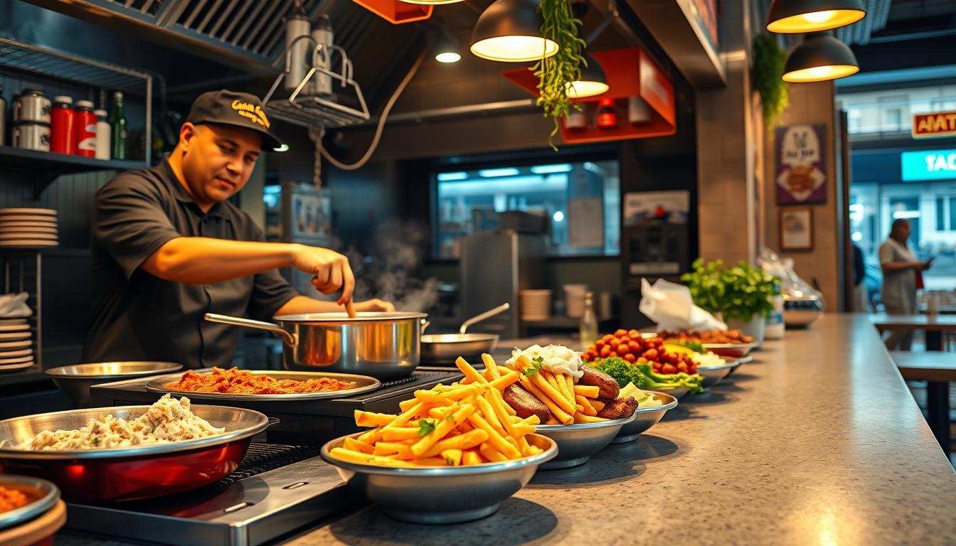 Ingredients prepared for a fast weeknight meal