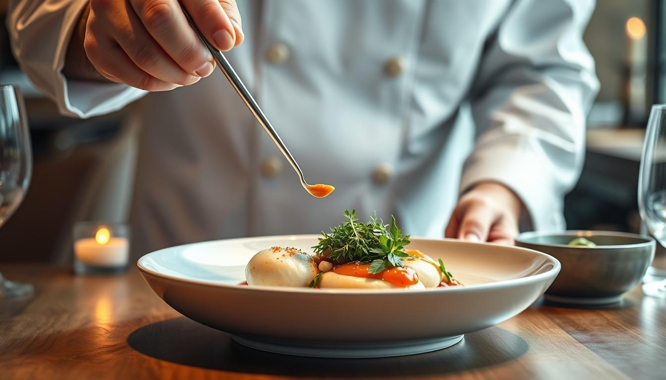 Fresh seasonal cooking dish